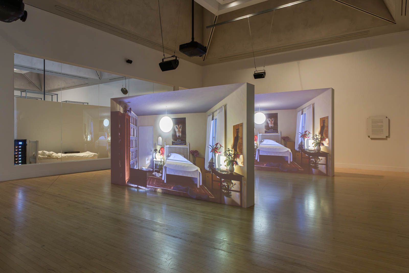 Ed Atkins, Hisser, 2015, video projection with 5.1 surround sound, installation view Tate Britain