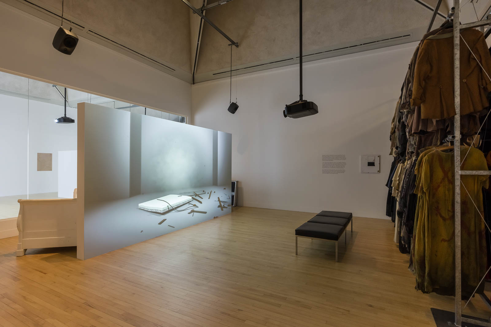 Ed Atkins, Refuse.exe lower screen, 2019, two-channel realtime 3D simulation, Unreal Engine, installation view Tate Britain