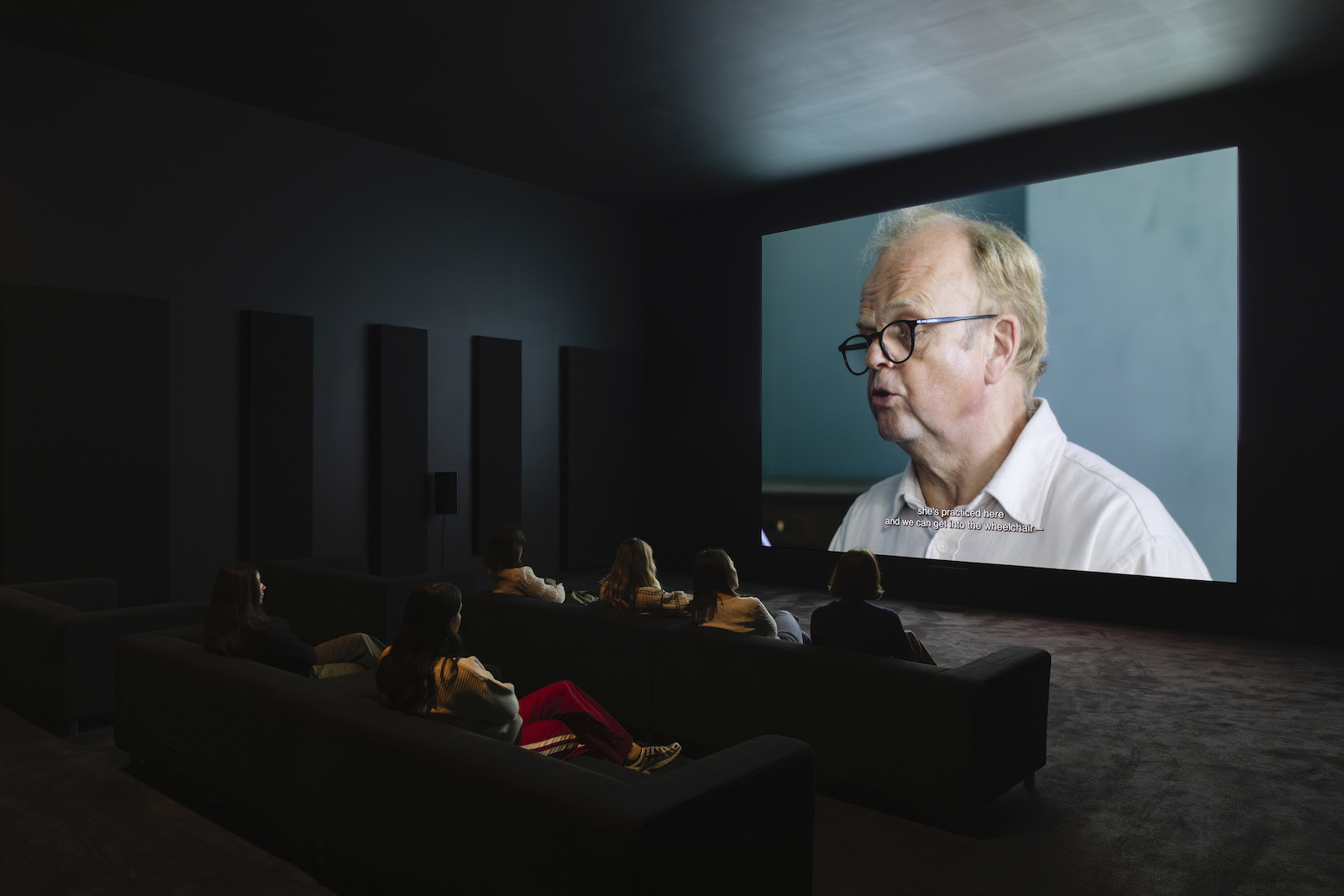 Ed Atkins and Steven Zultanski, Nurses come and go but none for me, 2025, digital video colour sound, installation view Tate Britain