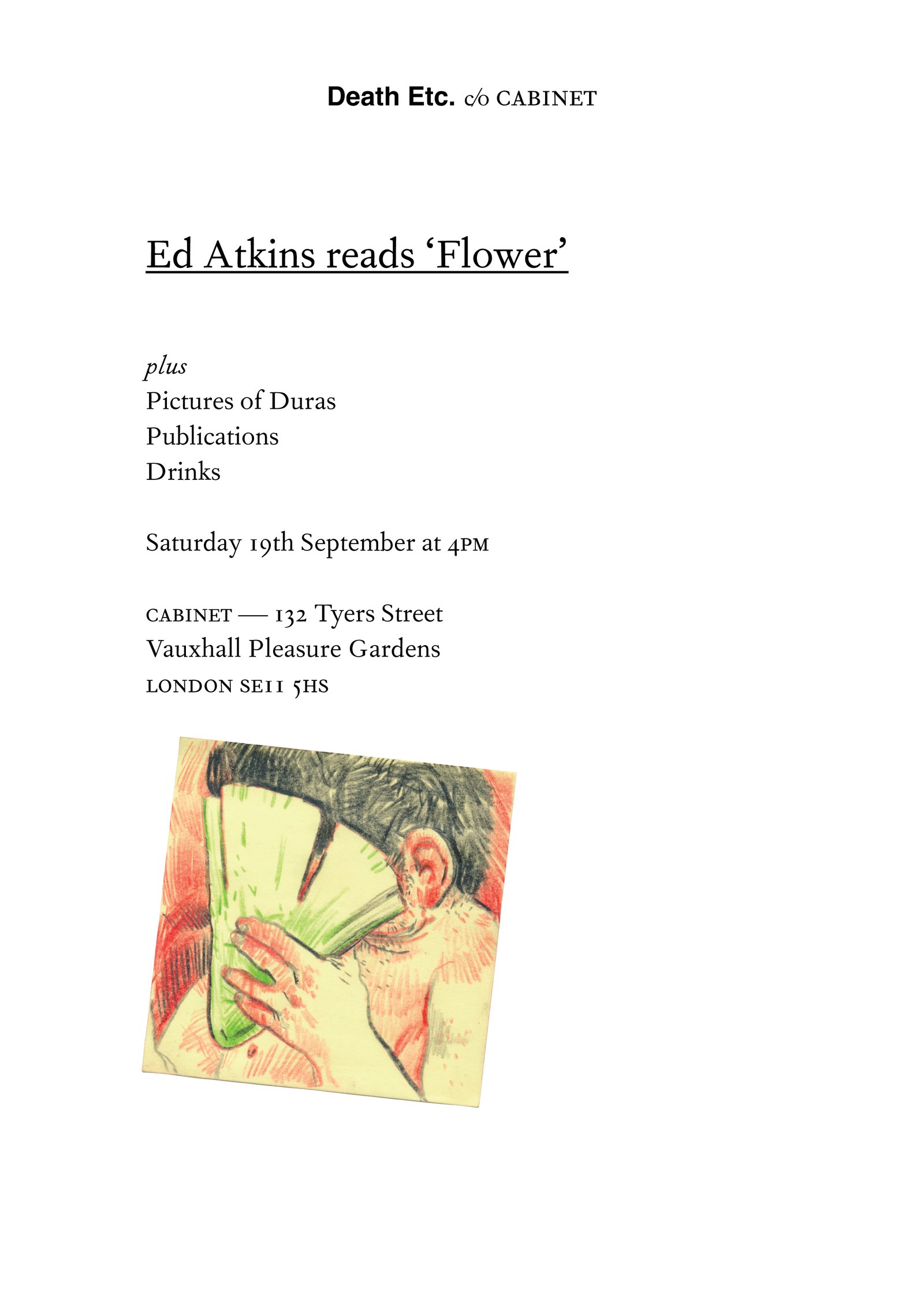 Ed Atkins Flower