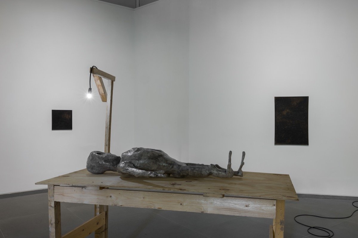 Installation view of Caspar Heinemann <em>Adduction</em> at Cabinet Gallery
