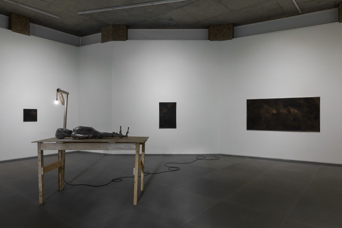 Installation view of Caspar Heinemann <em>Adduction</em> at Cabinet Gallery